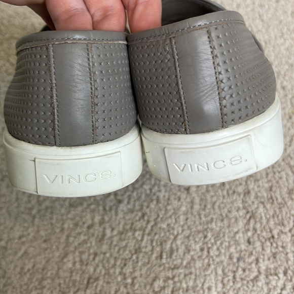 Vince Taupe Slip Ons. Size 5/EU35 - Picture 6 of 8